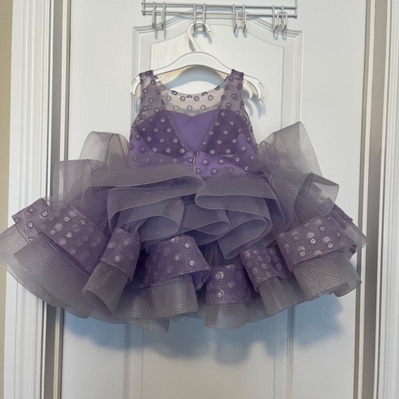 Itty Bitty Toes Lila Dress - Picture 3 of 5